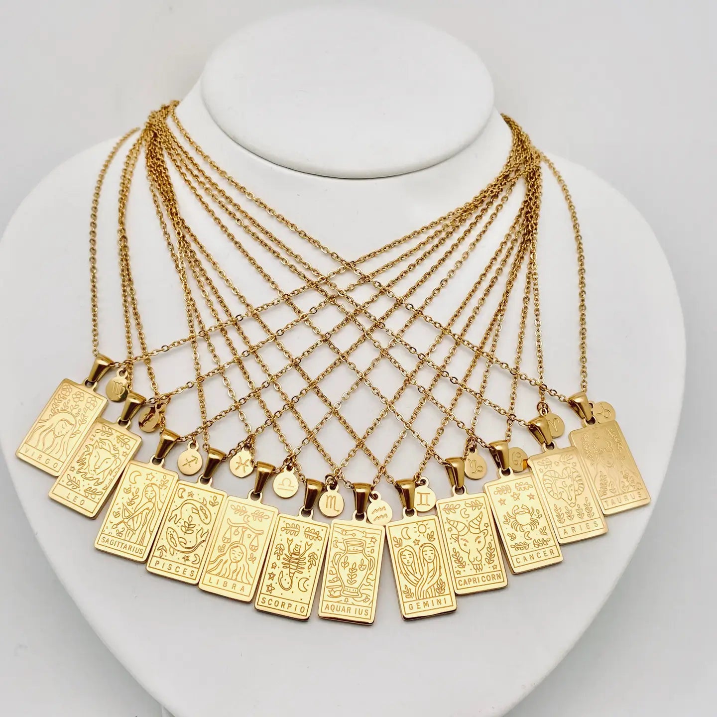 Golden Charm Necklace