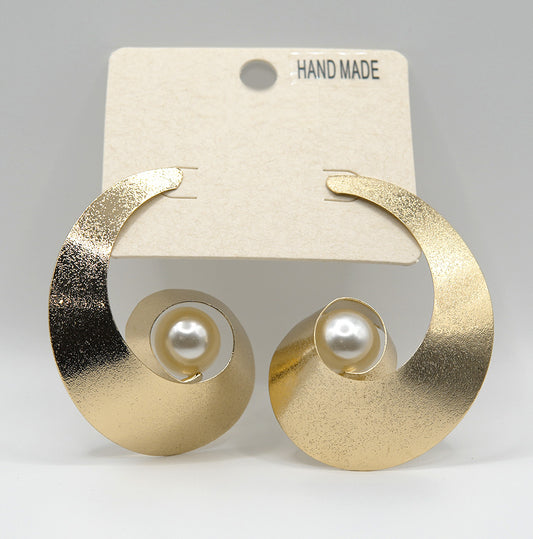 Spiral In Control Earrings
